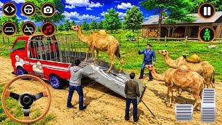 動物輸送トラックシミュレーター3D - オフロード・ラクダ輸送トラック・チャレンジ Android ゲームプレイ 2026 screenshot 2