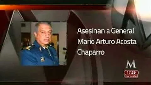 Asesinan al General retirado Mario Arturo Acosta C...