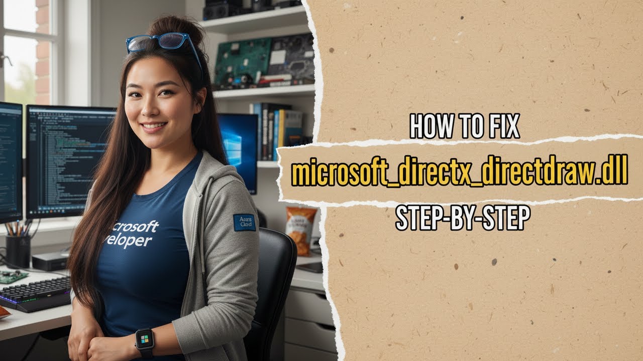 Directdraw Ico Fix microsoft_directx_directdraw.dll! - YouTube