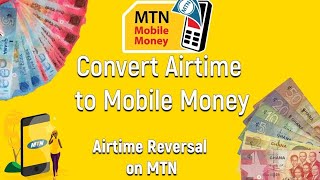 How to reverse Airtime to mobile money (momo).How to convert Airtime to mobile money.