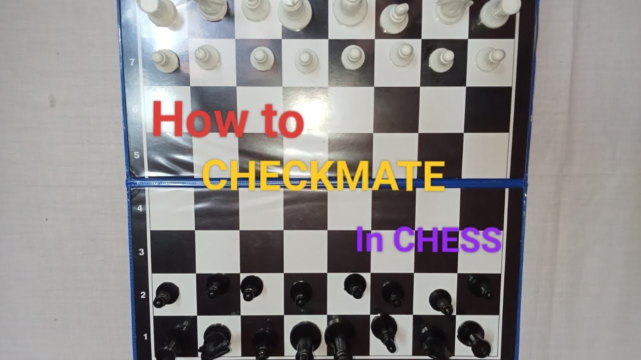 How to CHECKMATE in chess 🙂#chess #checkmate #learning - YouTube