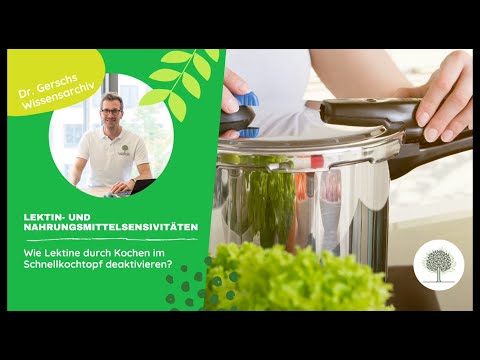 Video: Können Lektine durch Kochen zerstört werden?