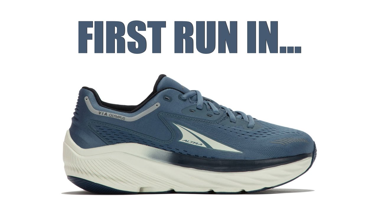 Super Cushioned Road Running Shoe Altra Via Olympus YouTube