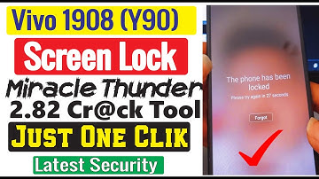 VIVO Y90 All Type Password, Pattern Lock Remove || Frp Bypass 100% Free