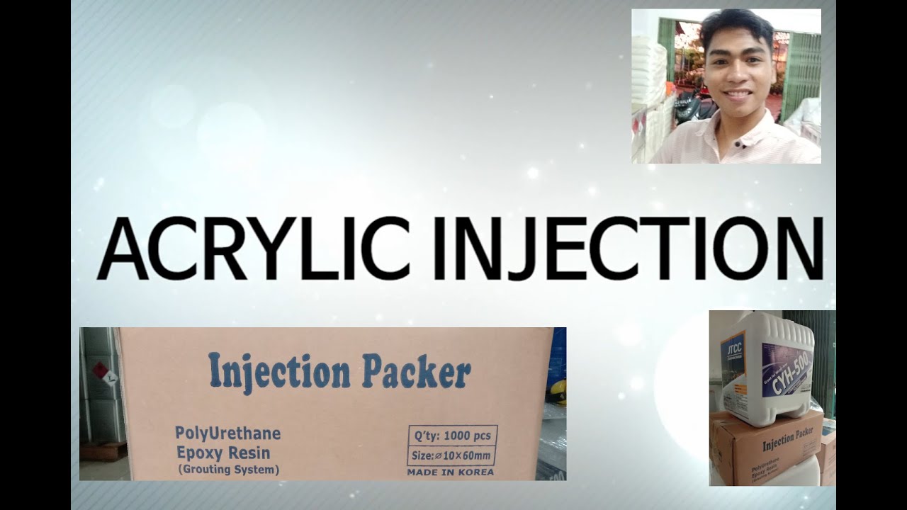 JTCC ACRYLIC INJECTION (Injeksi acrylic) YouTube