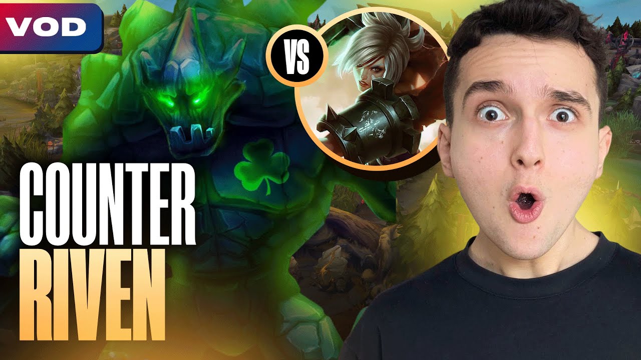 LE MEILLEUR CHAMPION POUR COUNTER RIVEN TOP - Malphite vs Riven - SoloQ Patch 25.24
