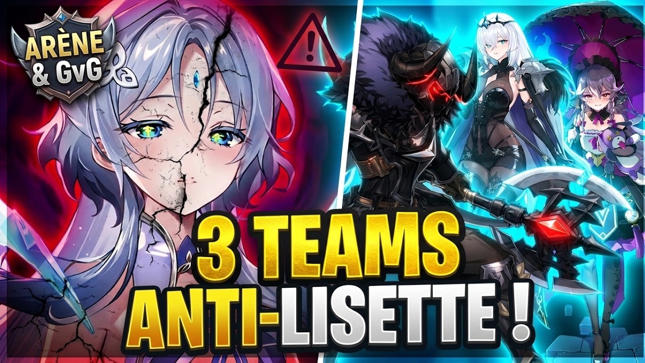 3 STRATÉGIES POUR ÉCRASER LISETTE EN ARÈNE & GvG ! (Le Counter Ultime) 💥