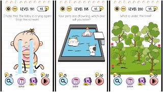 Brain Test: Tricky Puzzles - Levels 191-200 Walkthrough Gameplay screenshot 4