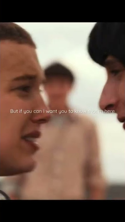 Mike and eleven | i love you #strangerthings #mikeandeleven #eleven #mike #strangerthings4