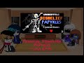 Disbelief papyrus, реакция ×°гача клуб°× часть 1