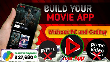 Build Movie App on Mobile with AI (No PC, No Code) | Sk Codes AI
