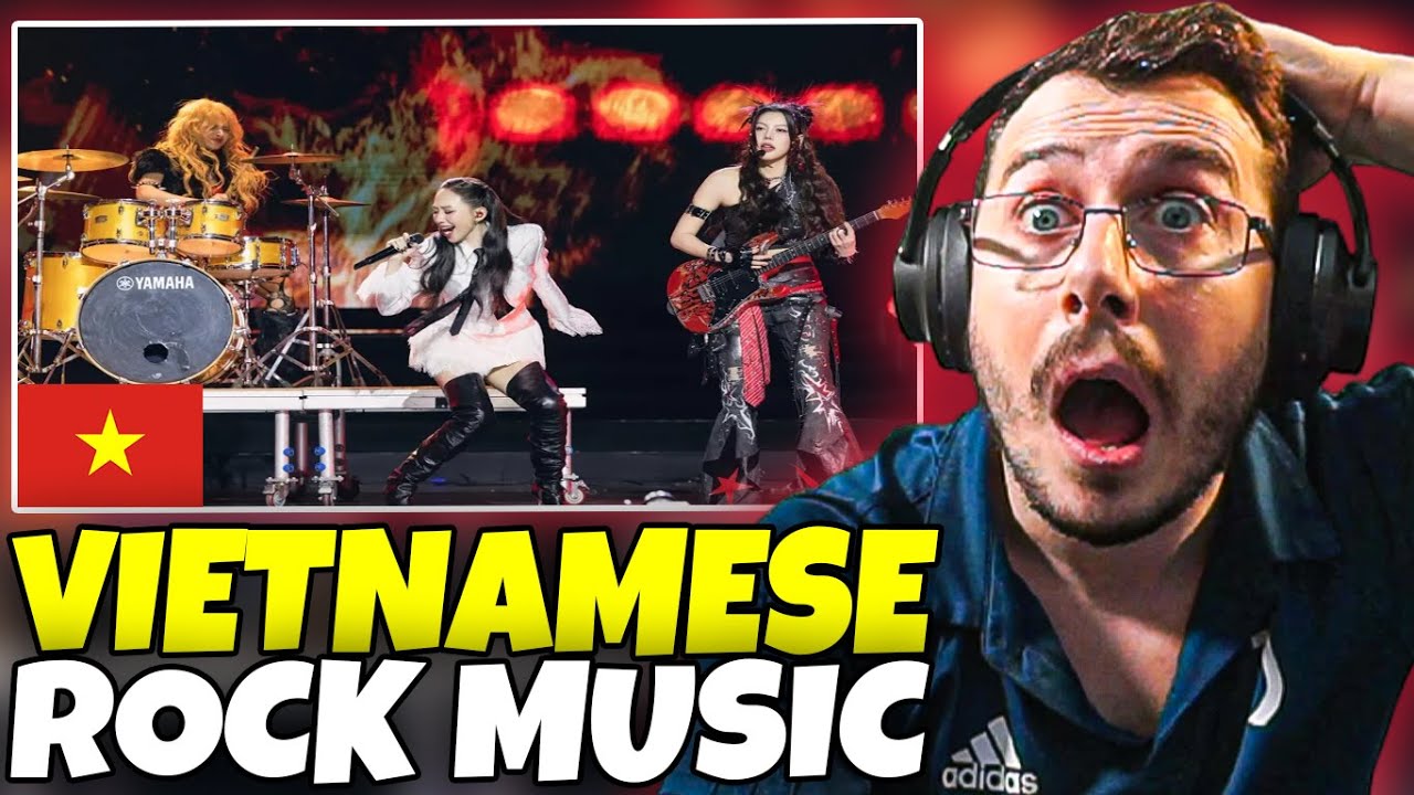 Реакция на этот БЕЗУМНЫЙ вьетнамский рок-мэшап 🇻🇳🔥