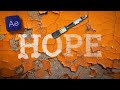 Texture Blending and Dripping Effects in After Effects Made Easy!
