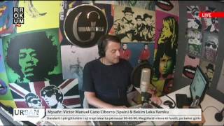 Bekim Leka & Victor Manuel interview @ Radio Urban FM & Rrokum TV Morning Show