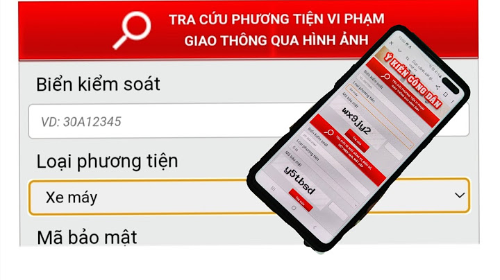 Tra cứu lỗi vi phạm giao thông qua hình ảnh năm 2024