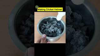 We Made a Professional Cricket Helmet at Home | YKK | #shorts #cricket