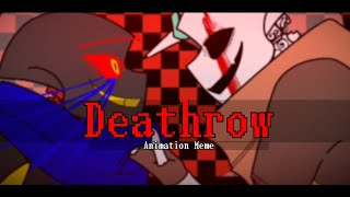 Deathrow Animation Meme || UndertaleAu || (Error and Ink) [Flipaclip]