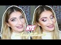 NEW YEAR&#39;S EVE MAKEUP LOOK WITH A HINT OF PURPLE | KezziesCorner