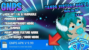 BEST GROWTOPIA PRIVATE SERVER | GNPS | ALL ITEM WORK | 200 + CUSTOM ITEM | CHEAT MENU | FREE DL