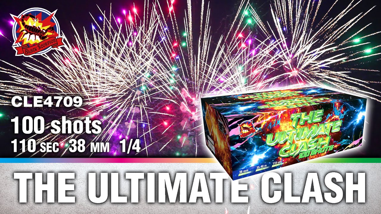 CLE4709 THE ULTIMATE CLASH 100shots compound 38mm F3