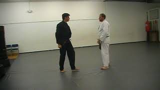Kusanku - Reverse knife hand/drop section