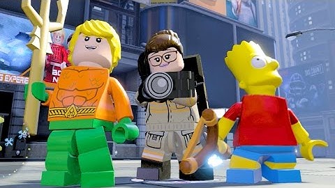 LEGO Dimensions Ghostbusters 2016 World Part 2 All Red/Gold Bricks, Rule Breaker & Restore Locations