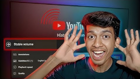 YouTube stable Volume Features 😎 YouTube New Update