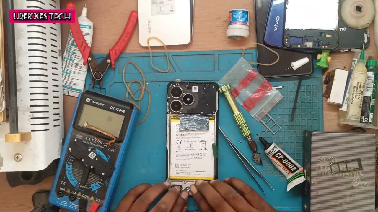 REALME C53 TOTALLY DESTROYED DISPLAY AND FRAME REPLACEMENT