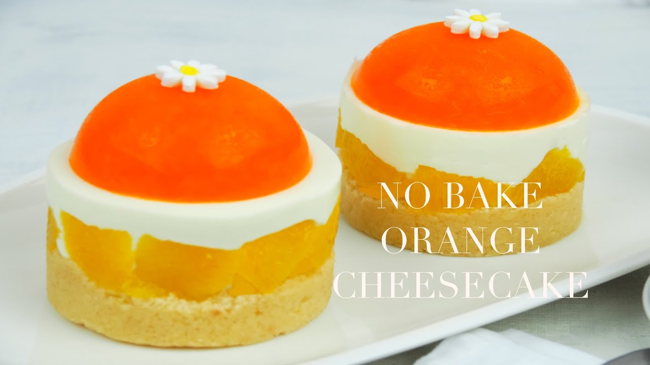 No-bake orange cheesecake||plant-basedrecipes