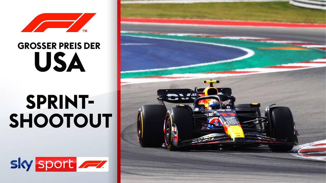 Hauchdünn! Wer schnappt sich die Sprint-Pole? Sprint-Shootout Großer Preis der USA Formel 1