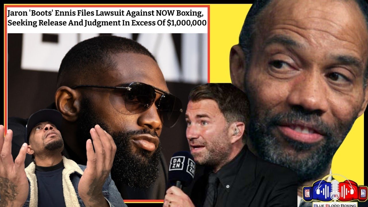 BREAKING NEWS JARON BOOTS ENNIS IS SUING “BOXING” FOR 1 MILLION
