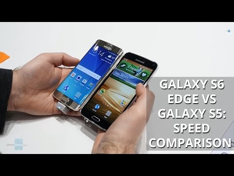 Samsung Galaxy S6 edge vs Galaxy S5: speed comparison