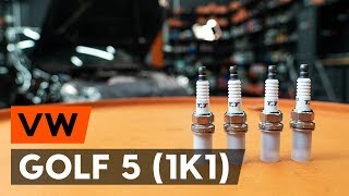 Regardez le vidéo manuel sur la façon de remplacer VW GOLF V (1K1) Bougies