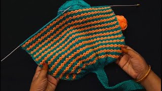 Easy Woolen Scarf Kaise Banayen Ladies Scarf Topi Ka Design Scarf Ke Design Topi