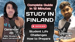 How he got Scholarship in Finland | Study in Finland | Student life in Finland