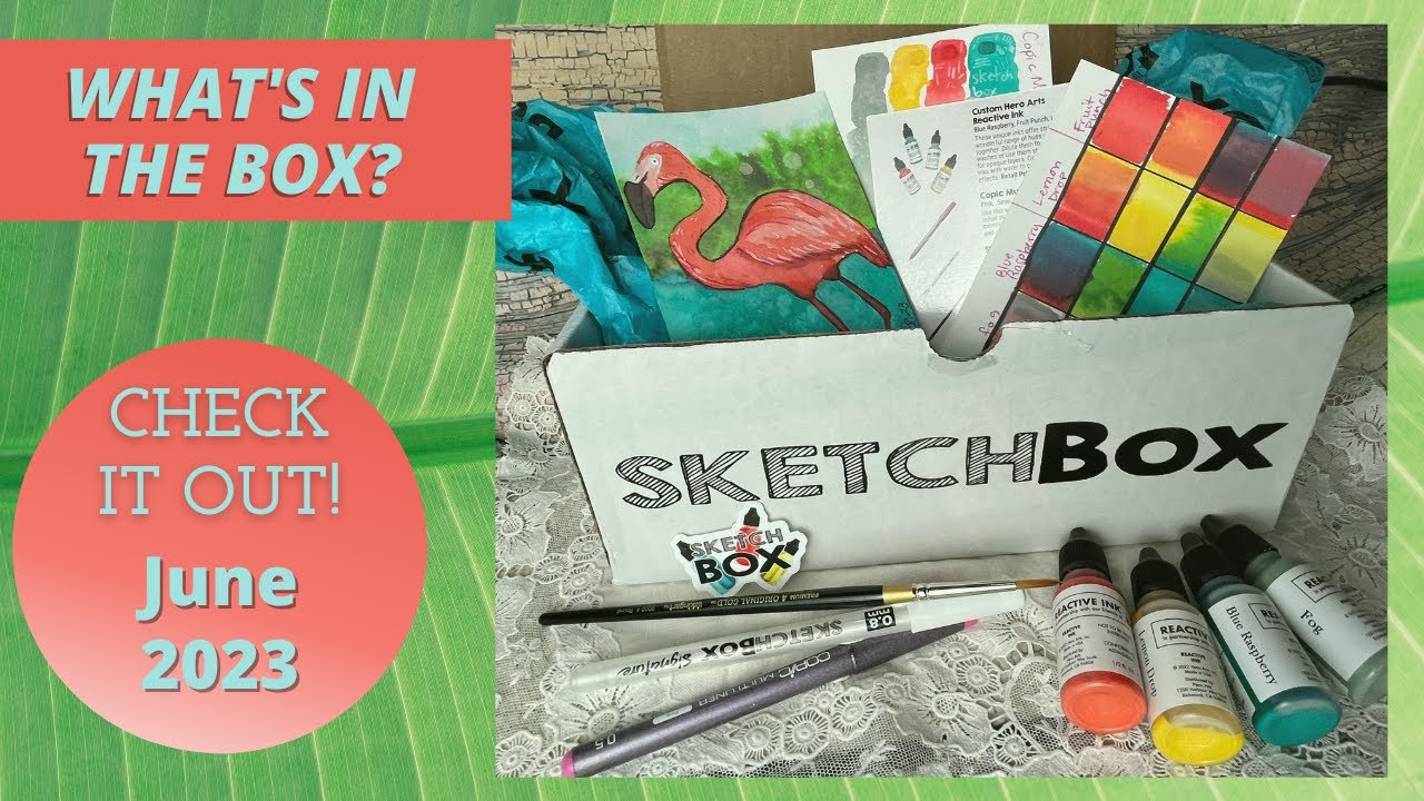 Sketchbox Opening & Artwork June 2023 YouTube