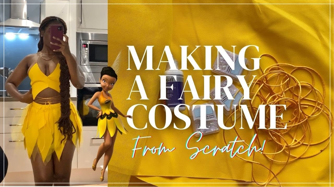 making a fairy costume from scratch
