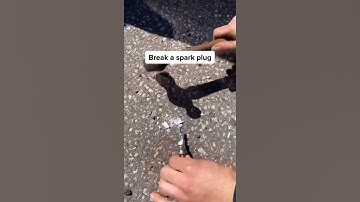 breaking a spark plug through in class#reaction#