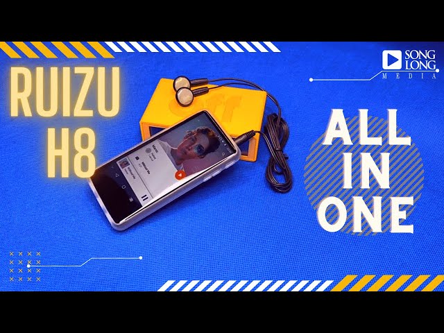 Review Ruizu H8 Máy nghe nhạc chạy Adroid. Wifi, Tiktok, xem phim, lướt web và hơn thế nữa.