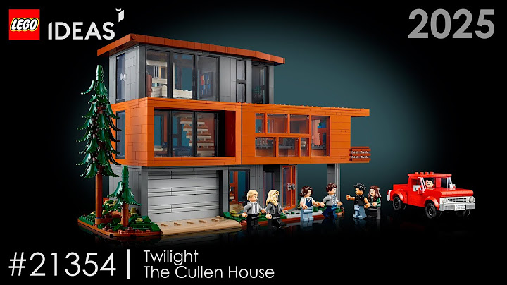 LEGO Ideas - Twilight The Cullen House 21354
