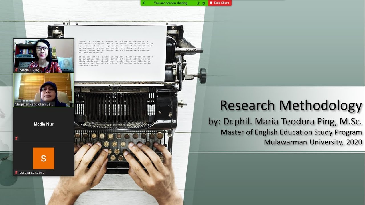 online workshop on research methodology 2022