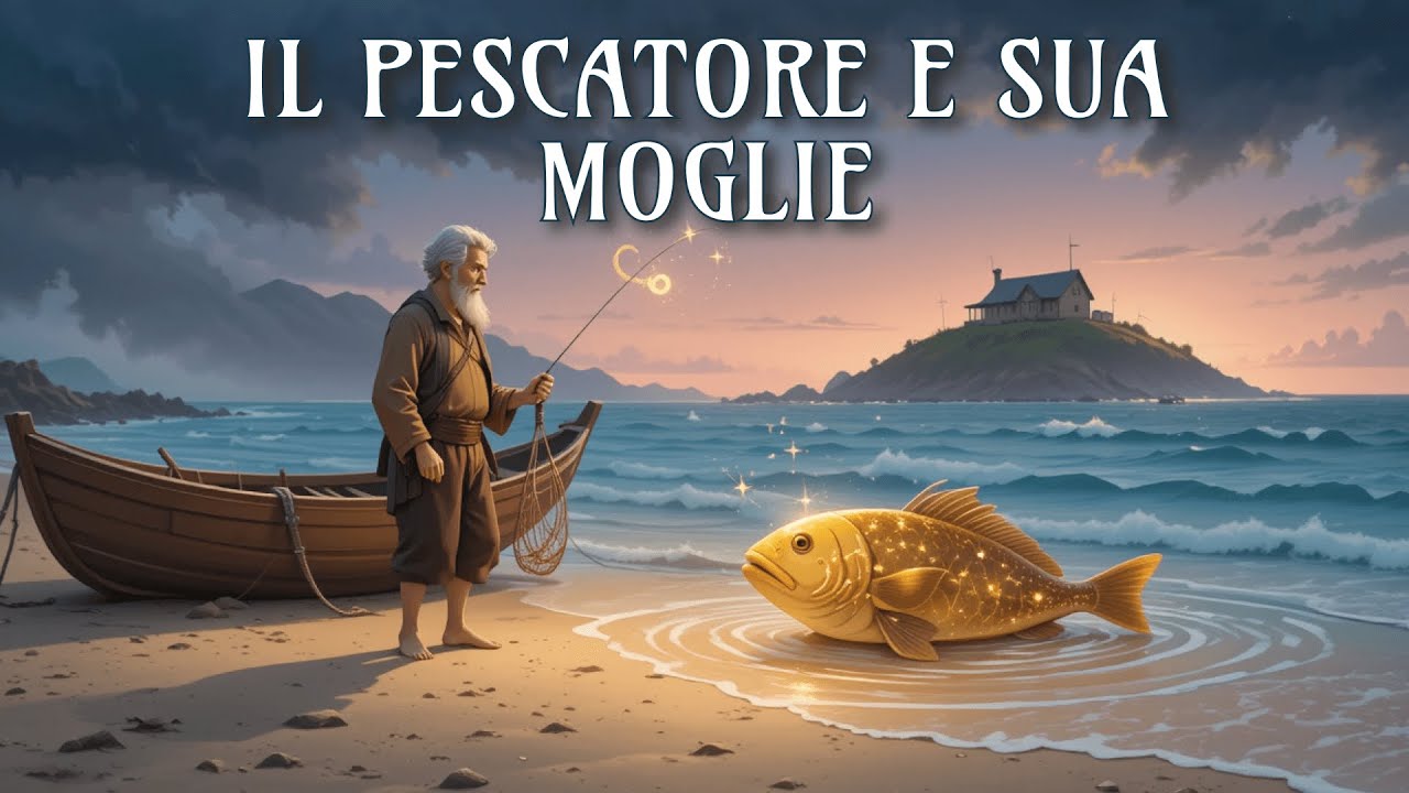 📖🎧 LE FIABE DEI FRATELLI GRIMM – Il pescatore e sua moglie – Audiolibro