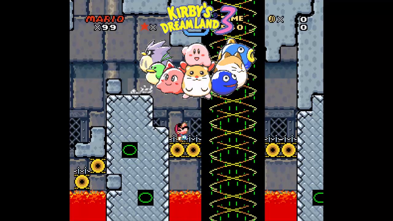 Smw Custom Music Iceberg Kirby's Dreamland 3 YouTube