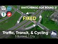 Traffic, Transit, and Cycling: 5 Builders, 1 City #22 (5B1C, Cities Skylines Multiplayer)