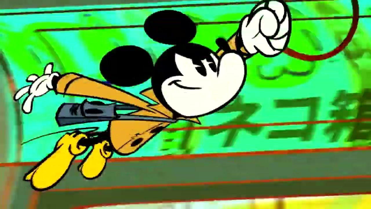Mickey Swinging In The Japnese Train To Get The Exit For 10 Hours