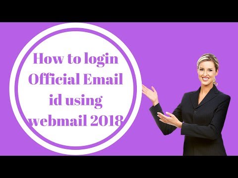 How to login Official Email id using webmail 2018