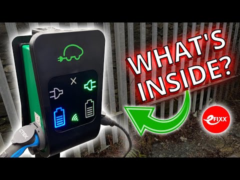 What&#039s inside a THREE PHASE 22kW EV CHARGER? - CTEK Chargestorm Connect 2