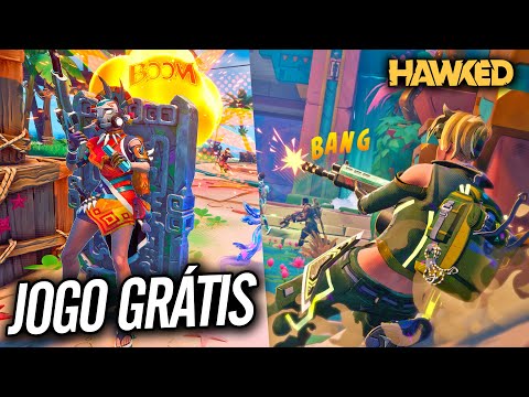 ESSE É O NOVO FORTNITE? - HAWKED FREE TO PLAY