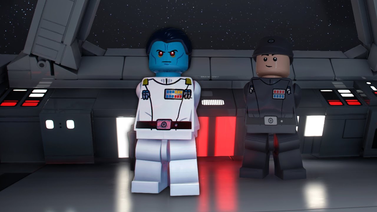 Playing as Thrawn in LEGO Star Wars The Skywalker Saga - YouTube