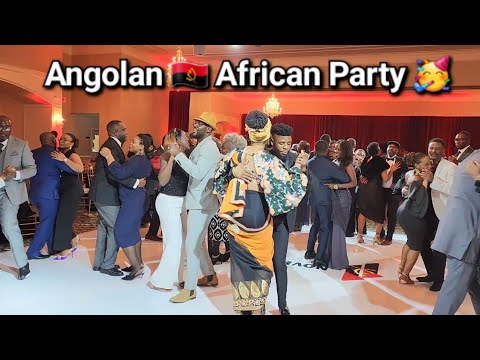 There's no party like an African Party 🔥🥳 |Angola's Independence Party ...